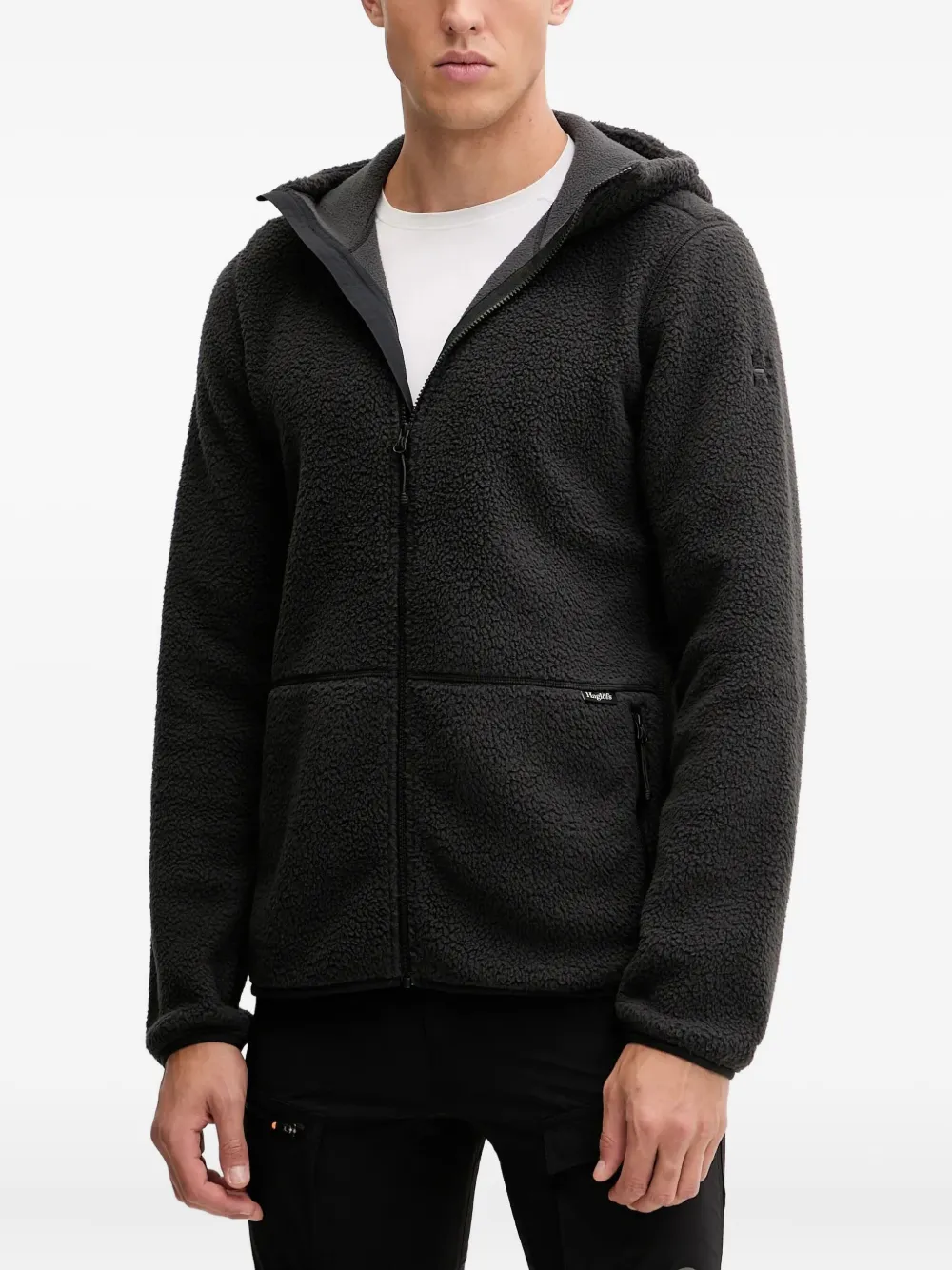 Haglöfs Funäs Pile hooded jacket | negro | Image 1