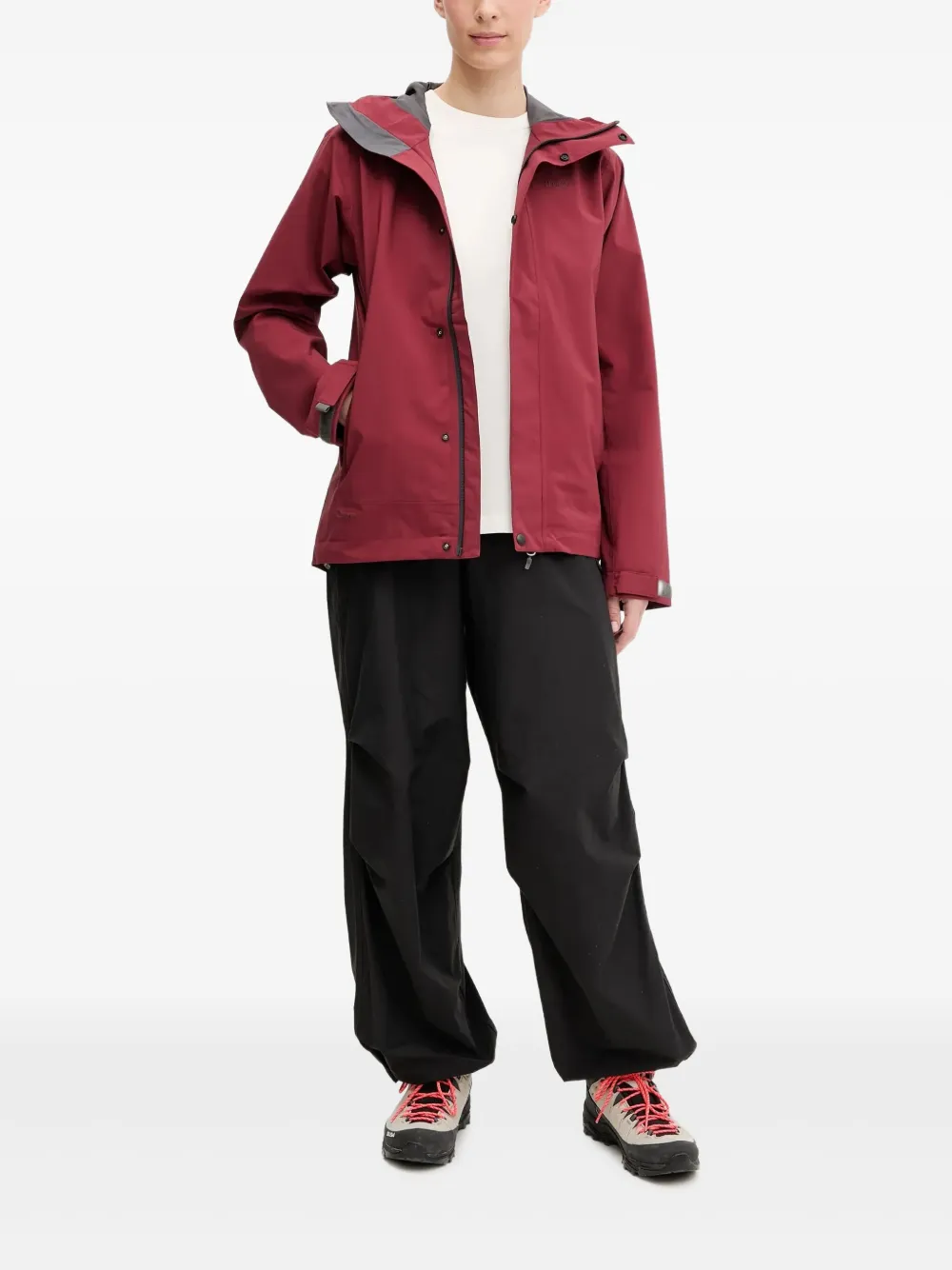 Haglöfs hooded logo-detailed jacket | Varsity Jackets | Image 2