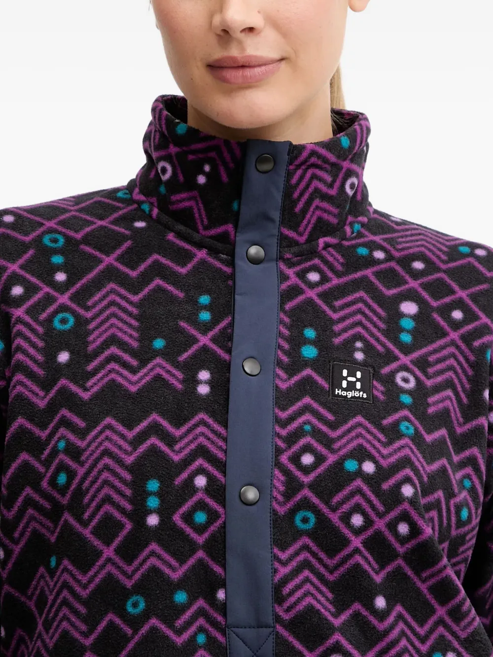 Haglöfs Mora Patterned Sweatshirt In Animal Print