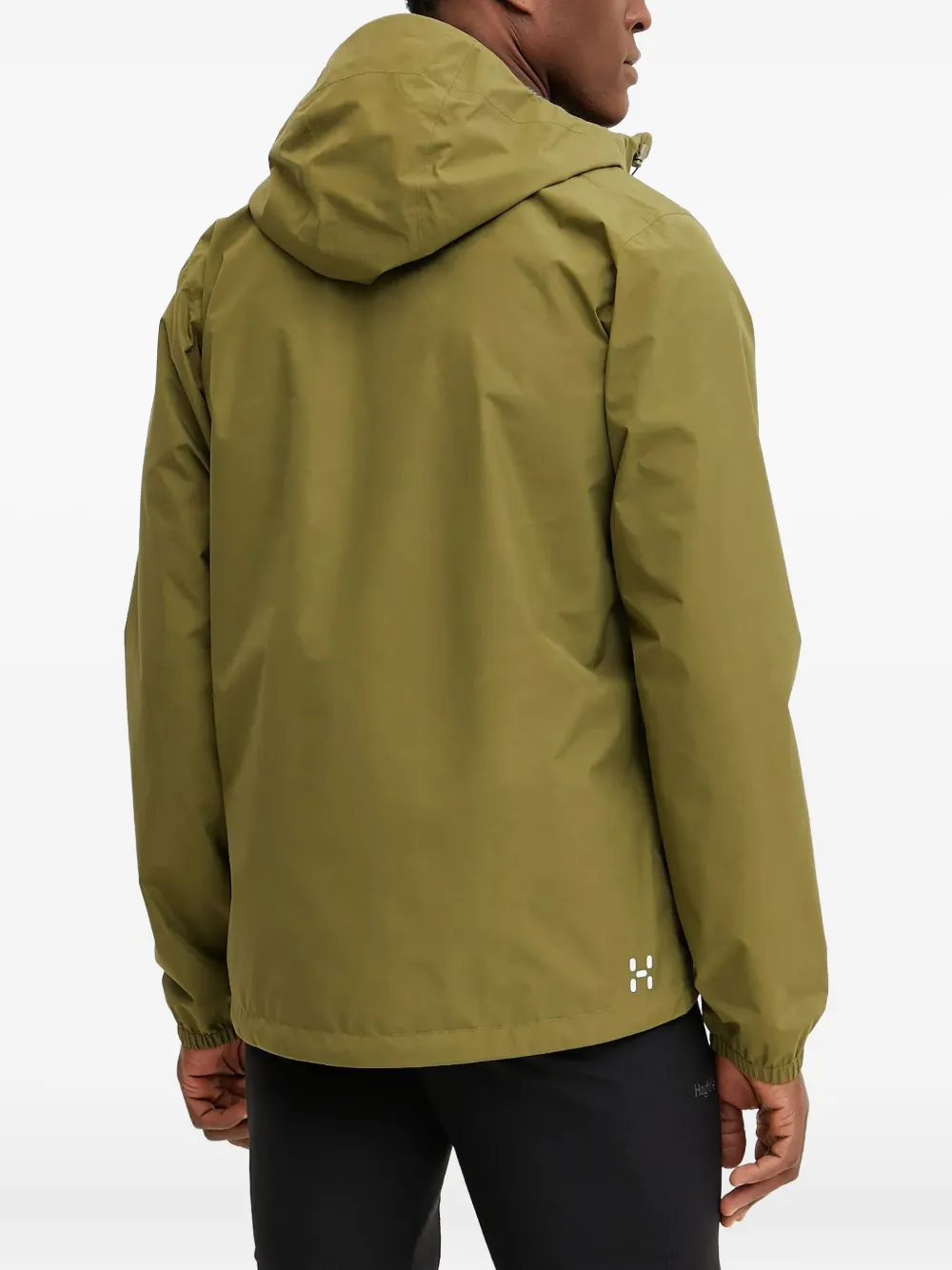 Haglöfs Kaise Hooded Zip-fastening Jacket In Green