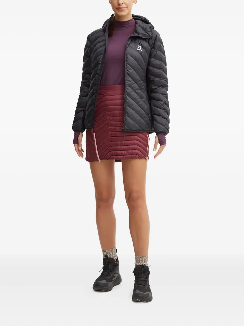 Haglöfs Jaqueta Särna Mimic com capuz | Jaqueta de matelassê | Image 2