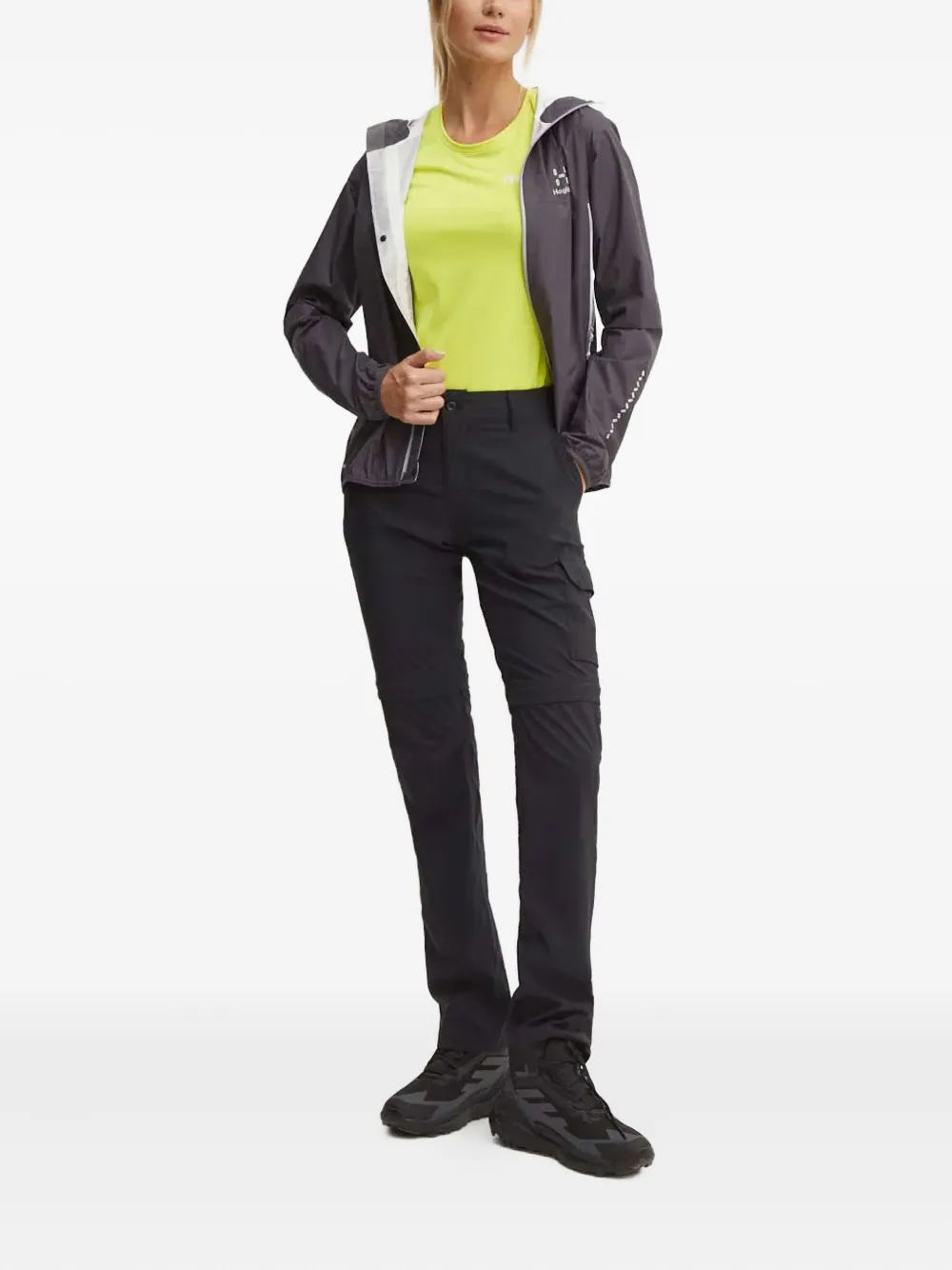 Haglöfs L.I.M hooded jacket - Grijs