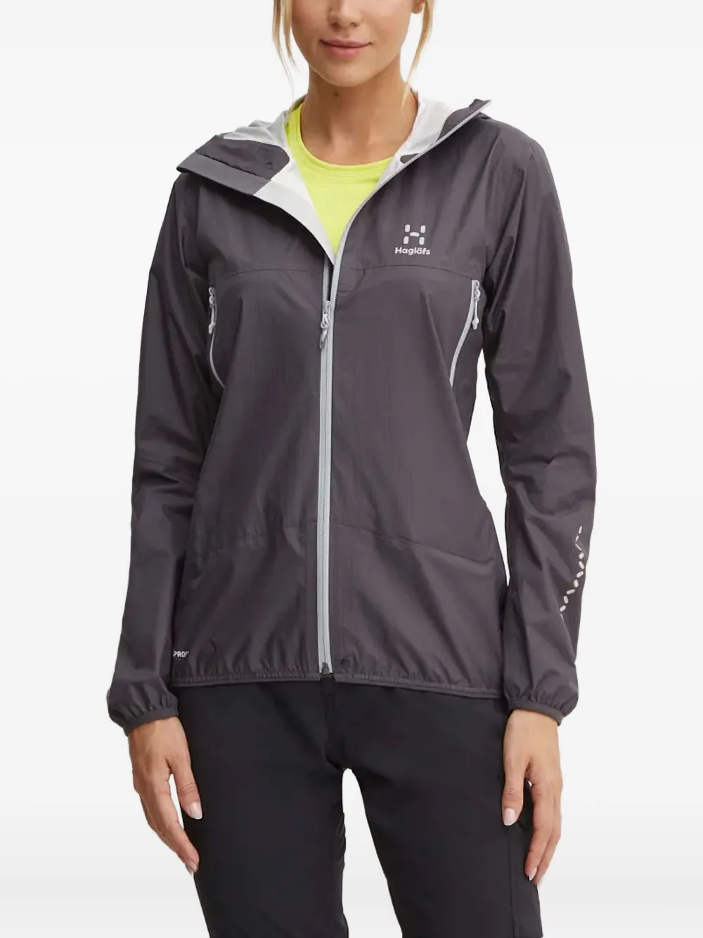 Haglöfs L.i.m Hooded Jacket In Gray