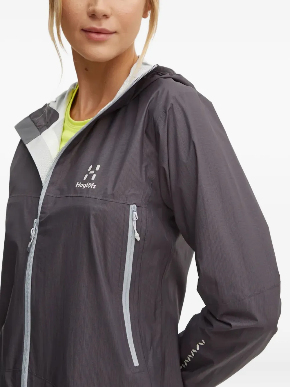 Haglöfs L.i.m Hooded Jacket In Gray