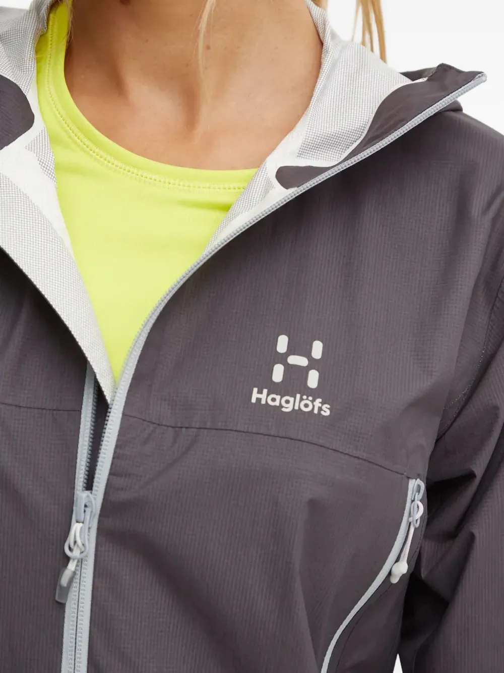 Haglöfs L.i.m Hooded Jacket In Gray