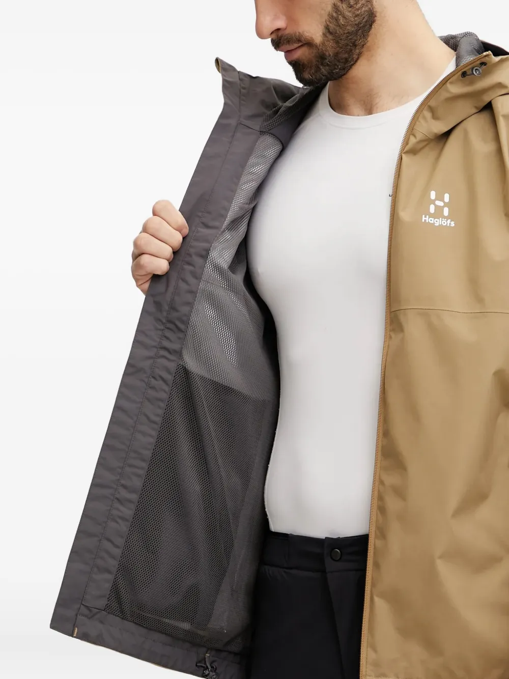 Haglöfs Kaise Gtx Jacket In Neutral