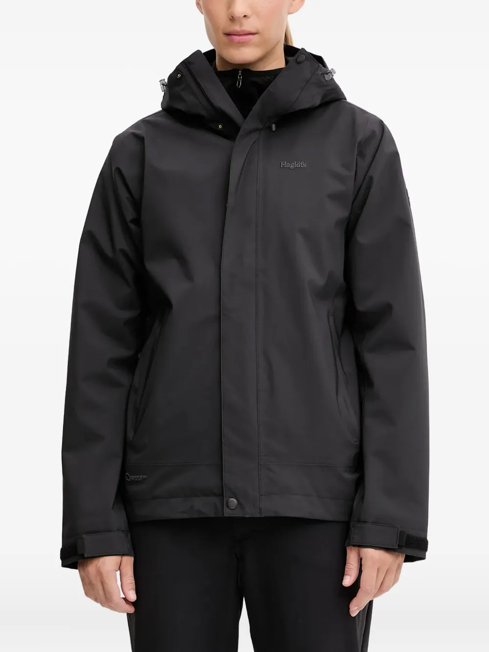 Haglöfs Hooded Jacket In Black