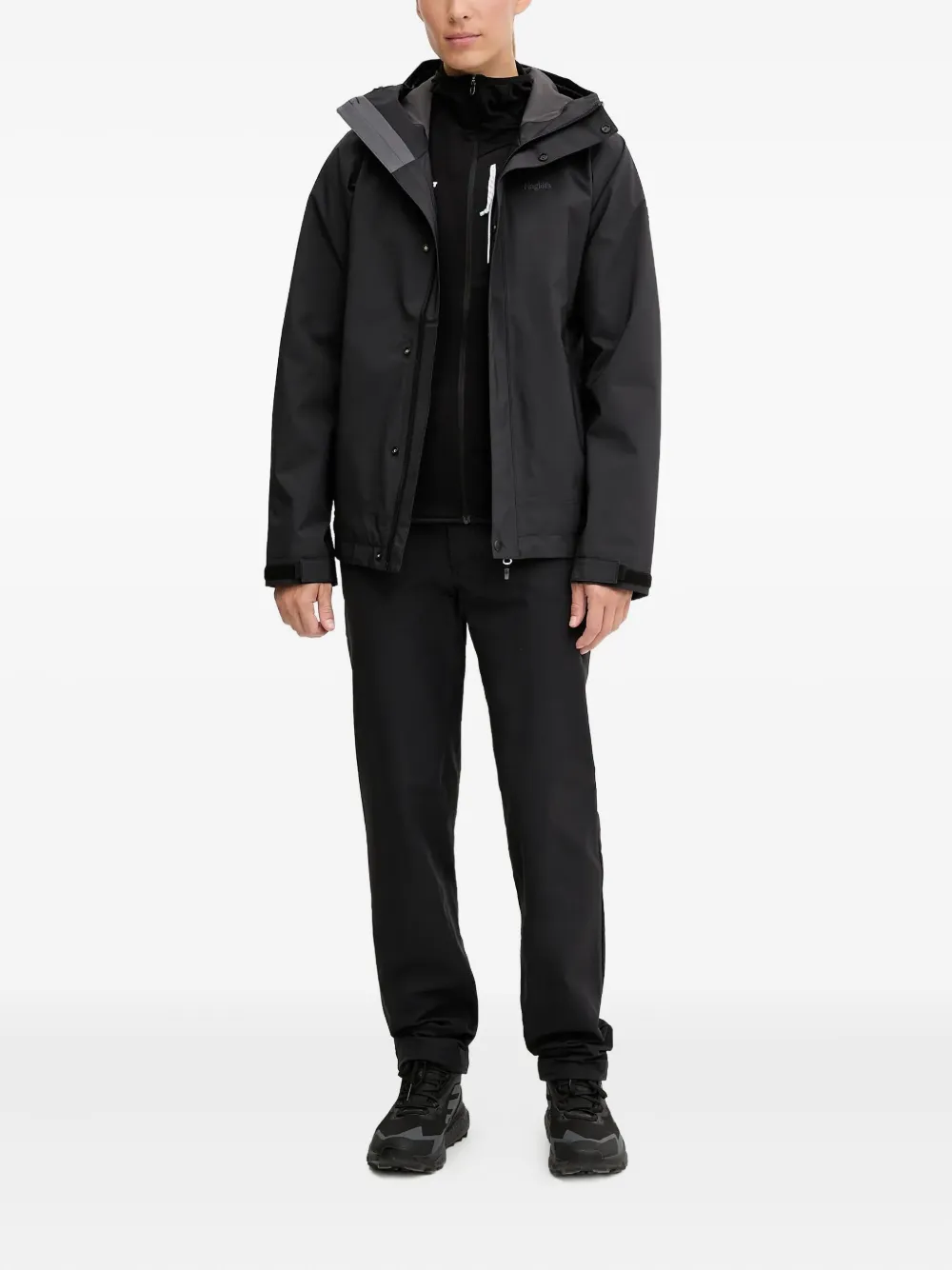 Haglöfs hooded jacket - Zwart