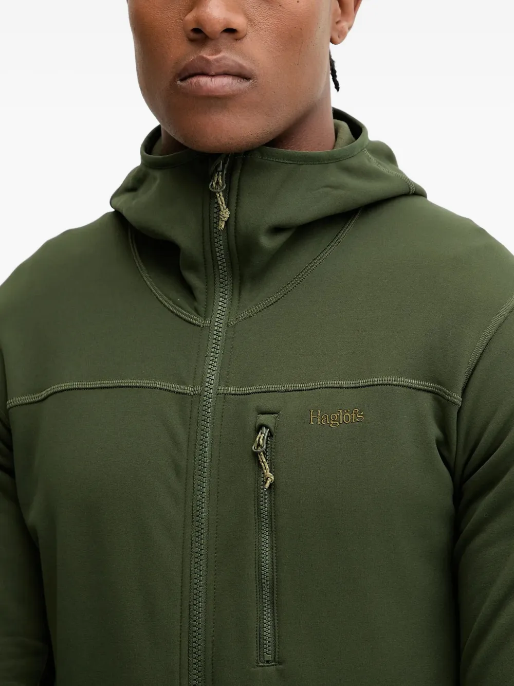 Haglöfs Rosson Zip-up Hoodie In Green