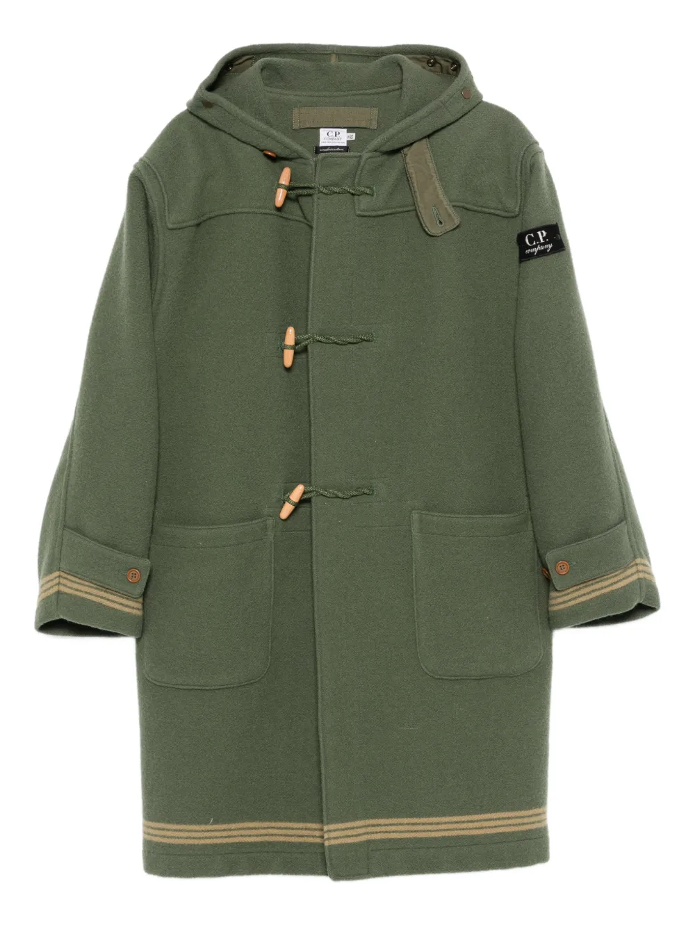 C.P. Company Pre-Owned 1990s patch-pockets coat | Green | Image 1