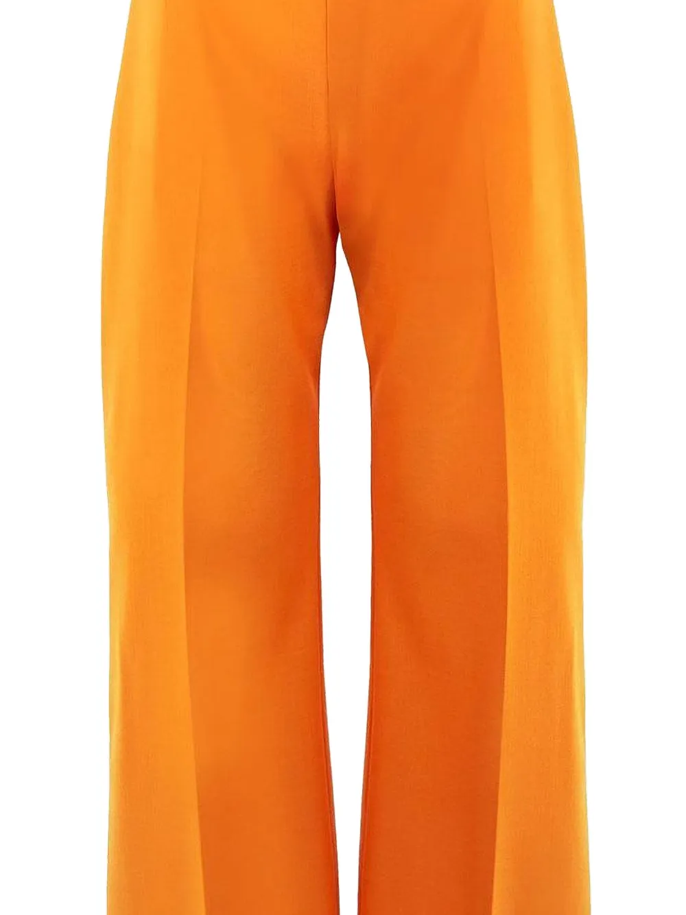 Carolina Herrera Diane broek met wijde pijpen - Oranje