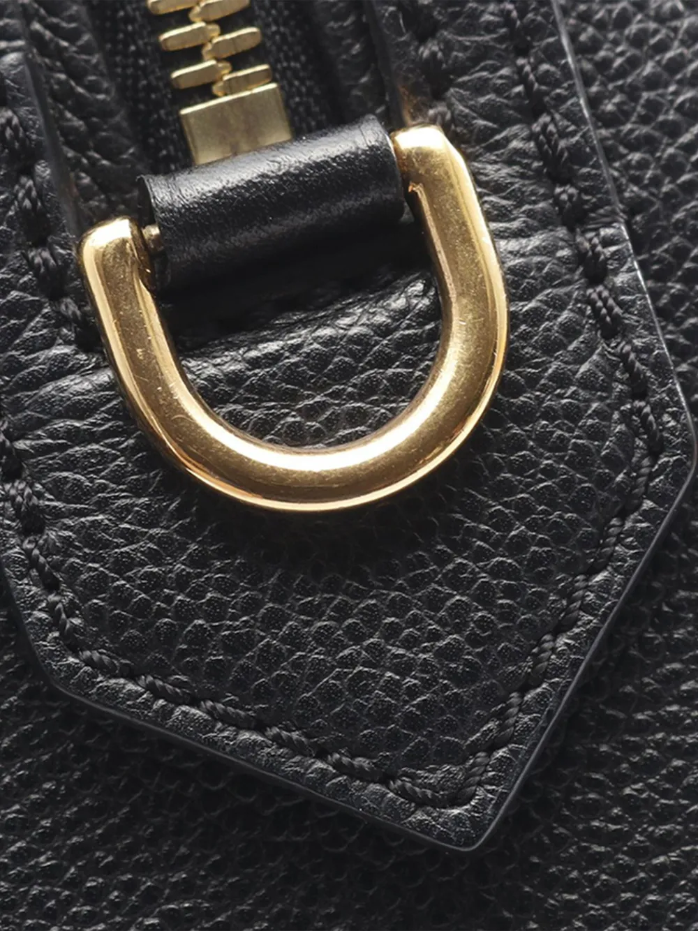 LOUIS VUITTON Pre-owned 2017 Monogram Empreinte Speedy Bandouliere 20 Satchel In Black