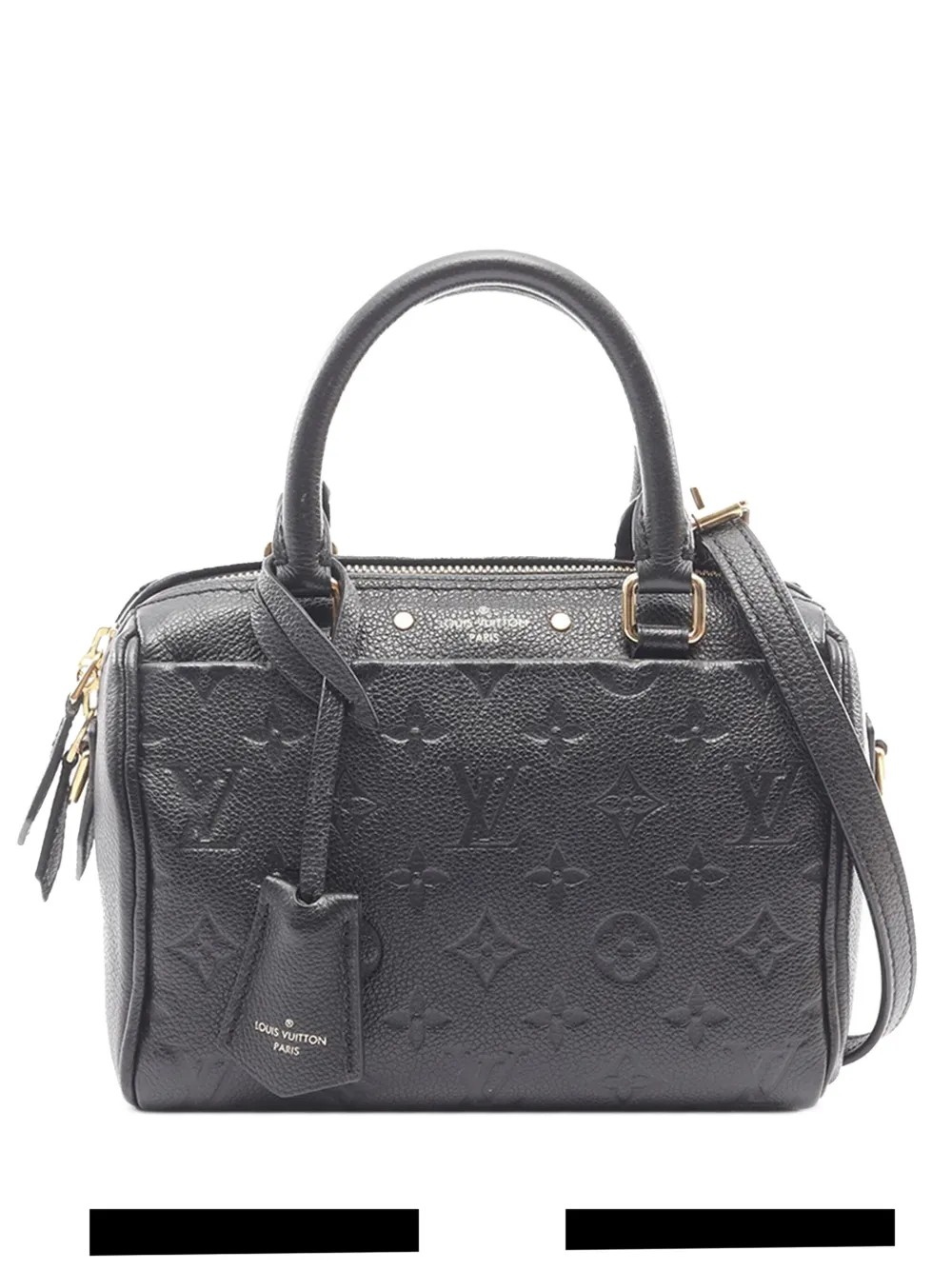 Louis Vuitton Pre-Owned 2017 モノグラム アンプラント スピーディ バンドリエール 20 サッチェルバッグ - Louis Vuitton Pre-Owned 2017 モノグラム アンプラント スピーディ バンドリエール 20 サッチェルバッグ -