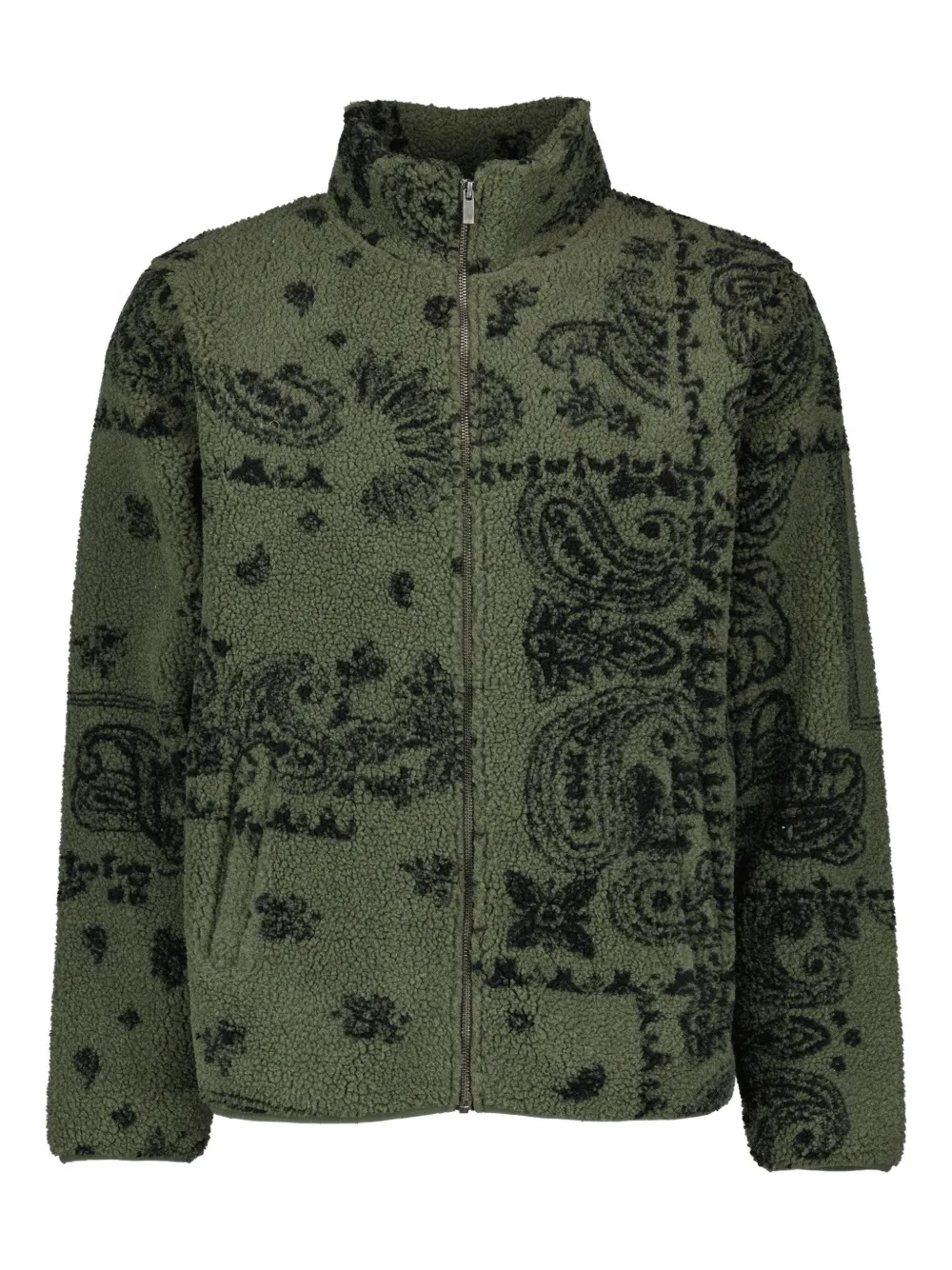 Japan Rags Jun paisley-pattern jacket - グリーン
