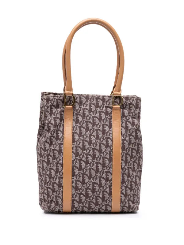 Dior Pre-owned 2002 Diorissimo Trotter Canvas Tote Bag in Brown