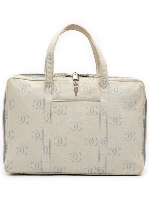 CHANEL Pre-Owned 2002-2003 CC Denim travel bag