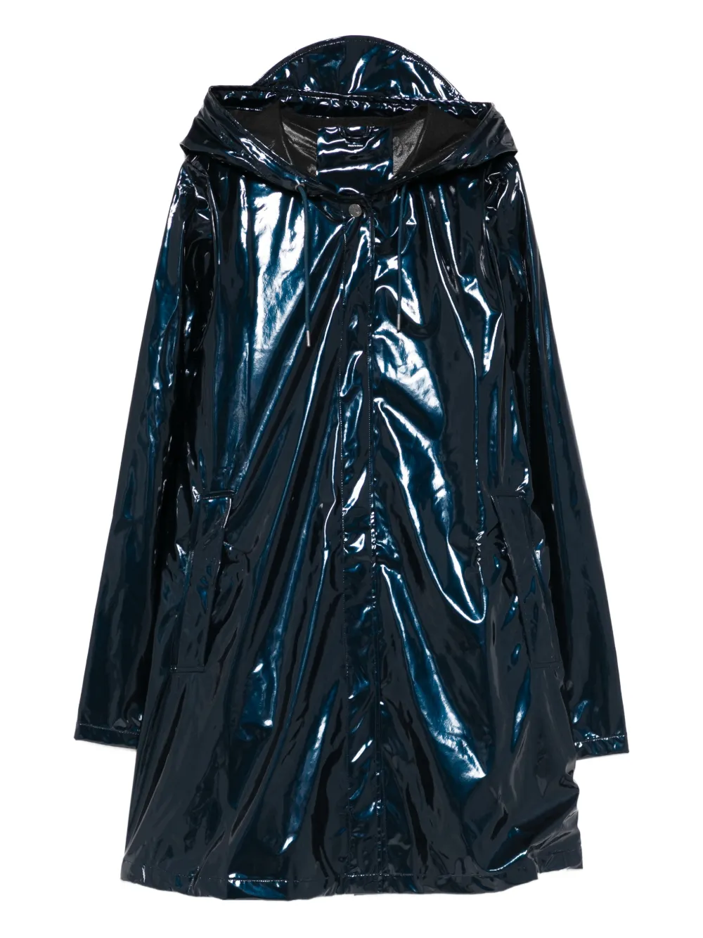 Rains A-line coat | Blue | Image 1