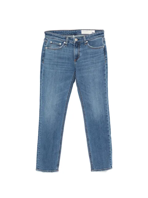rag & bone frayed hem boyfriend jeans
