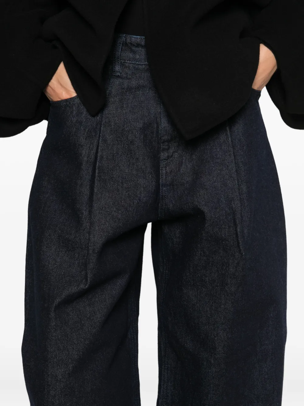 Cycle Jack High-rise Jeans In Blue