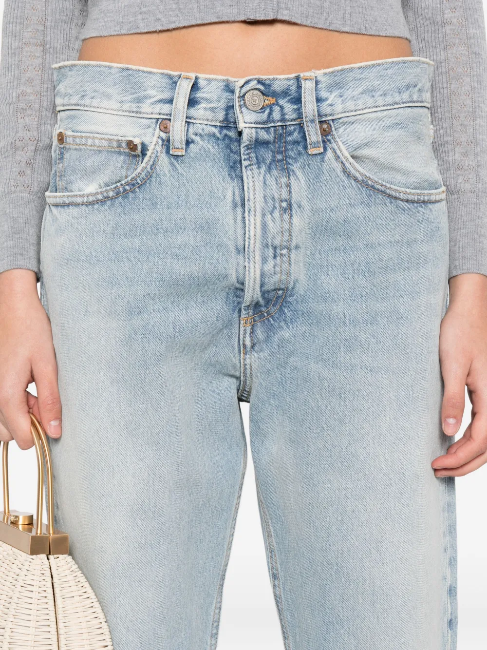 Cycle Bella '90s broek Blauw