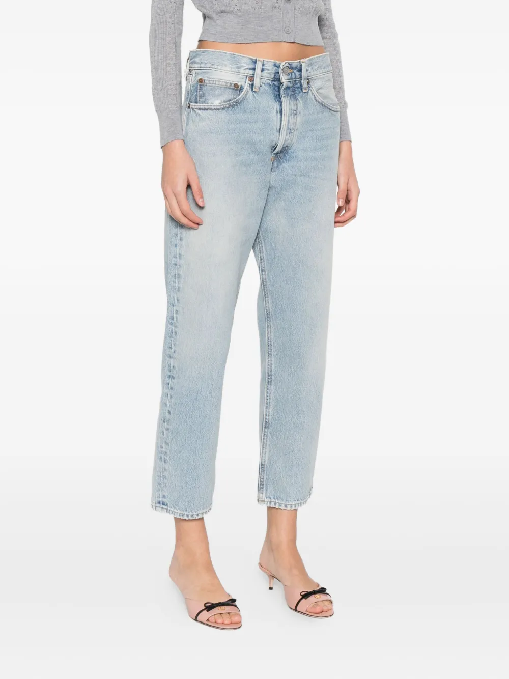 Cycle Bella '90s broek Blauw