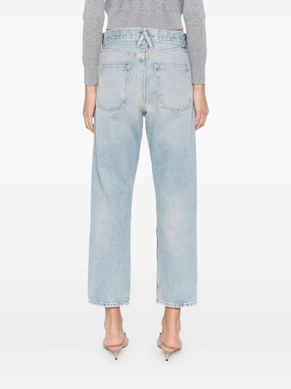 Cycle Bella '90s broek Blauw