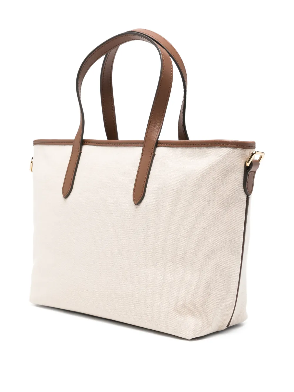 Bally Canvas Tote Bag In Neutral