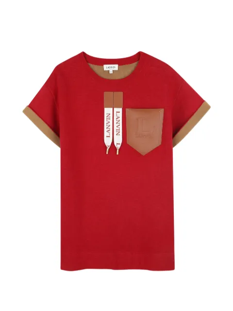 Lanvin Enfant kjole med brystlomme