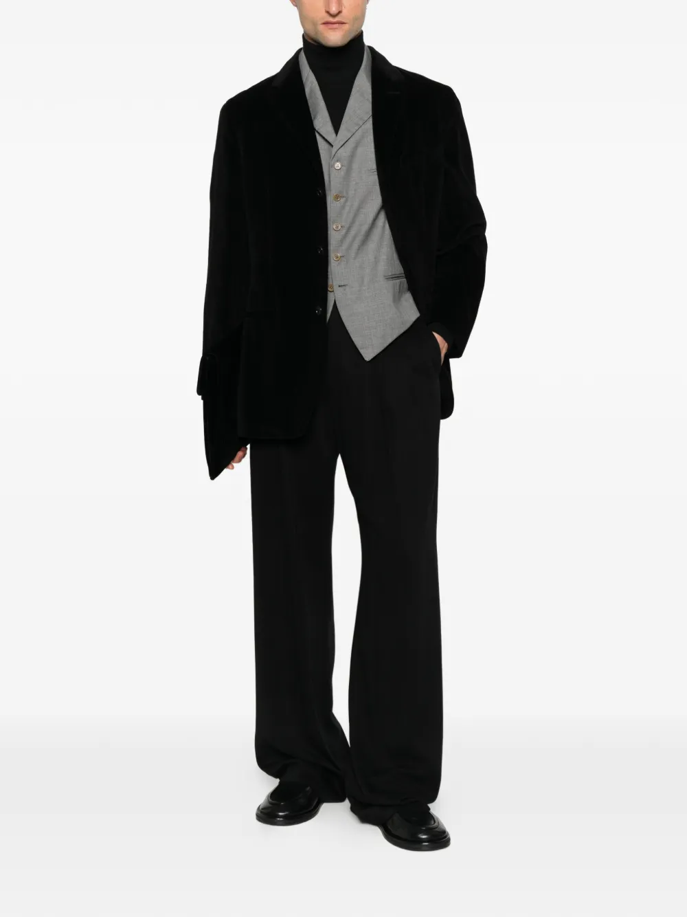 Romeo Gigli Pre-Owned 1990s buttoned blazer | Image 2