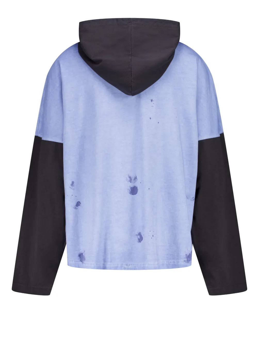 We11done double-sleeve T-Shirt - Blauw