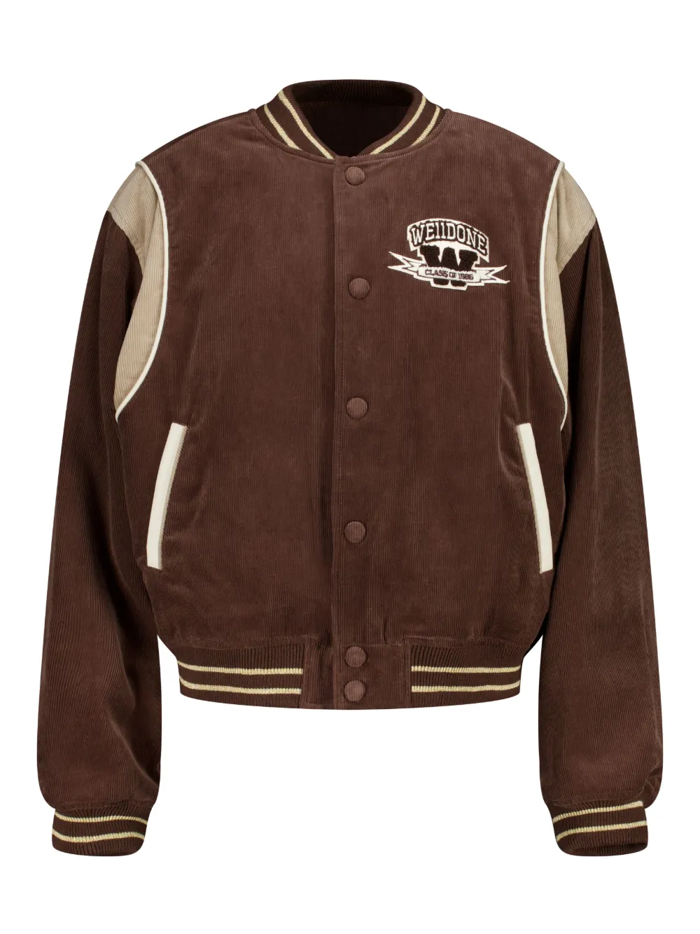We11done corduroy jacket | Brown | Image 1