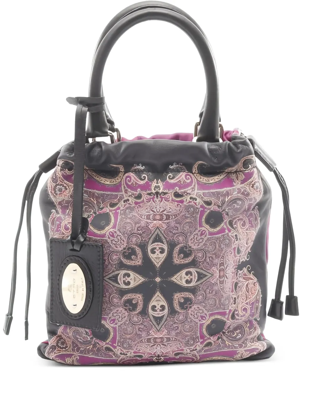 Etro Pre-Owned sac à main à motif cachemire (années 2010) | noir | Image 1