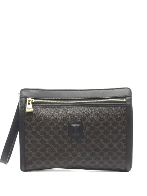 Celine Pre-Owned 2000s Macadam clutch bag