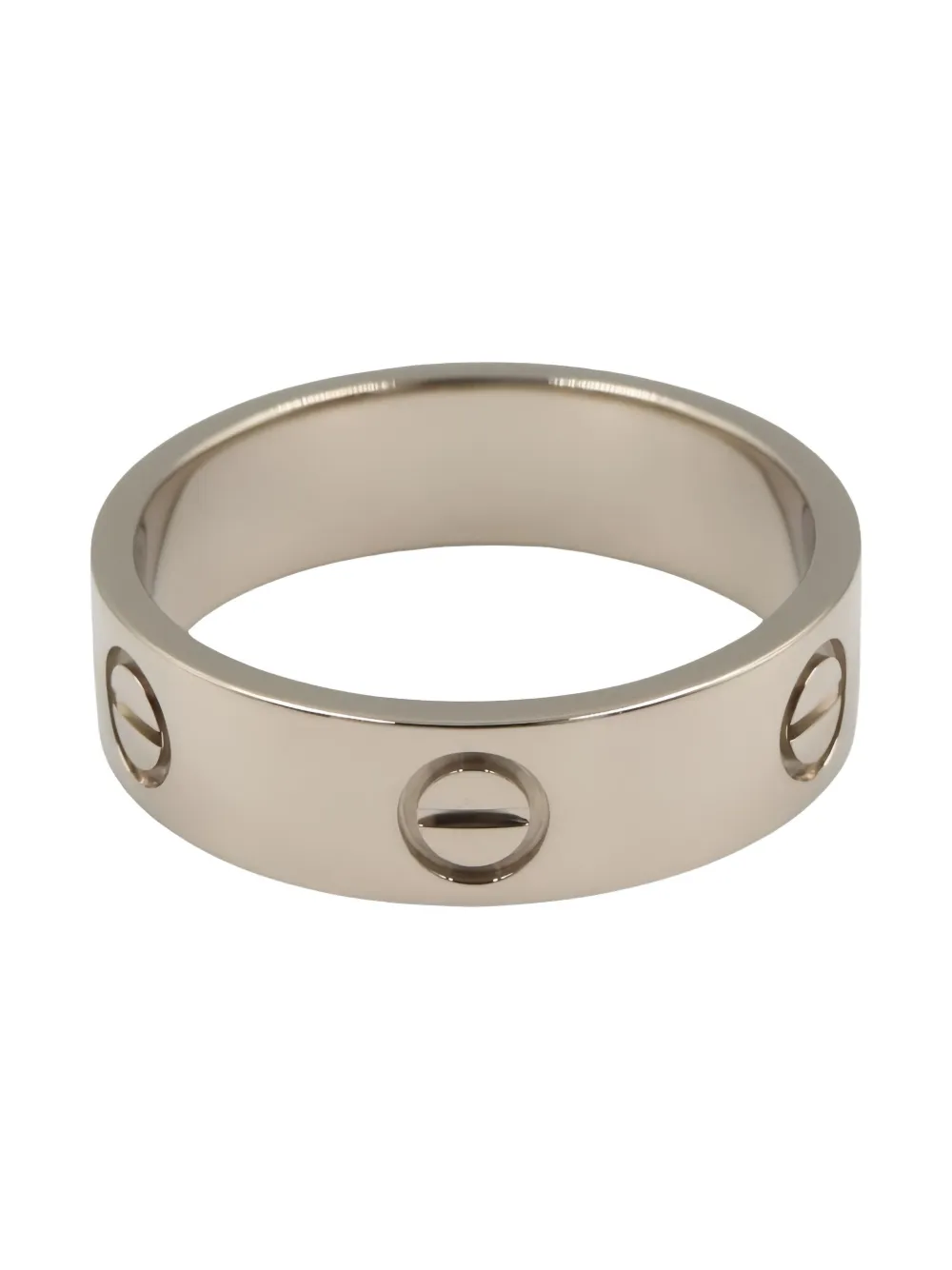 Cartier 2010s 18K white gold Love ring - シルバートーン