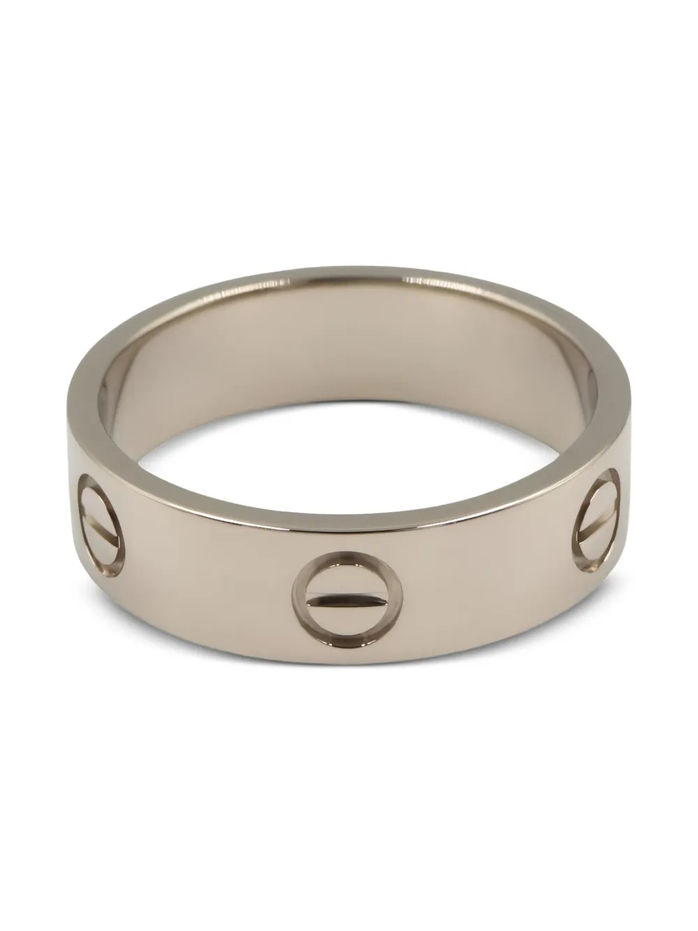 Cartier 2010s Love リング 18Kホワイトゴールド - シルバートーン