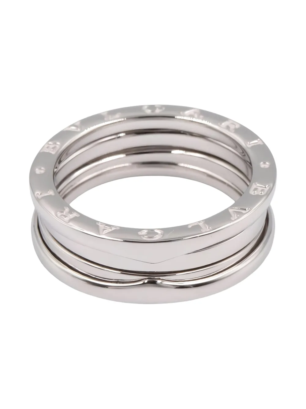 Bvlgari Pre-Owned anillo B.Zero1 en oro blanco de 18kt 2010 | plateado | Image 1