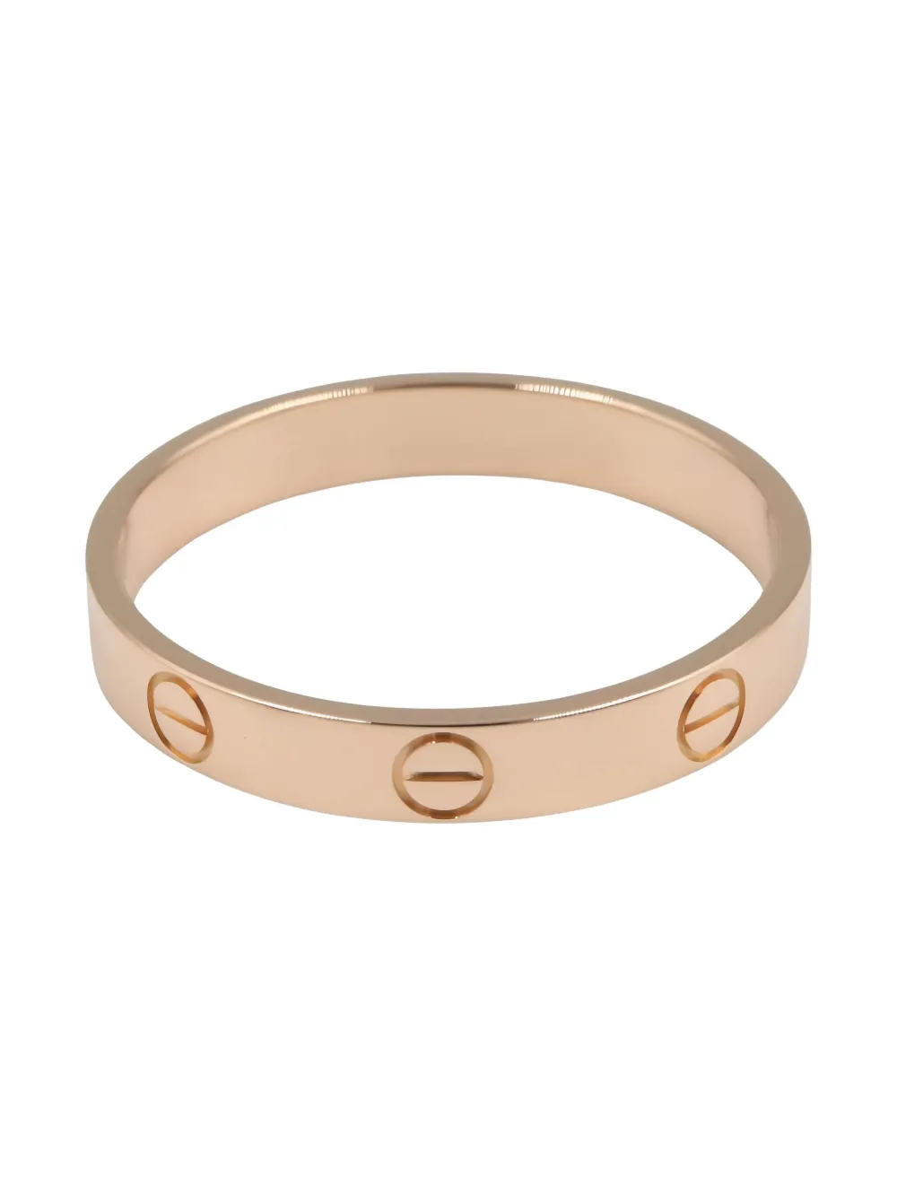 Cartier 2010s 18K pink gold mini love ring - ピンク