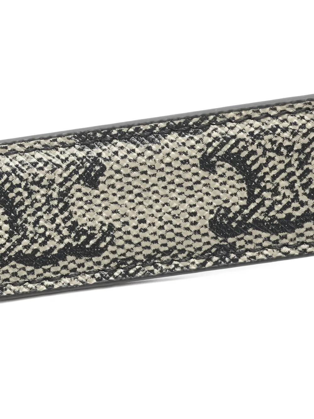 CELINE Pre-owned 2020s Medium Triomphe Belt (25mm ) In Neutral