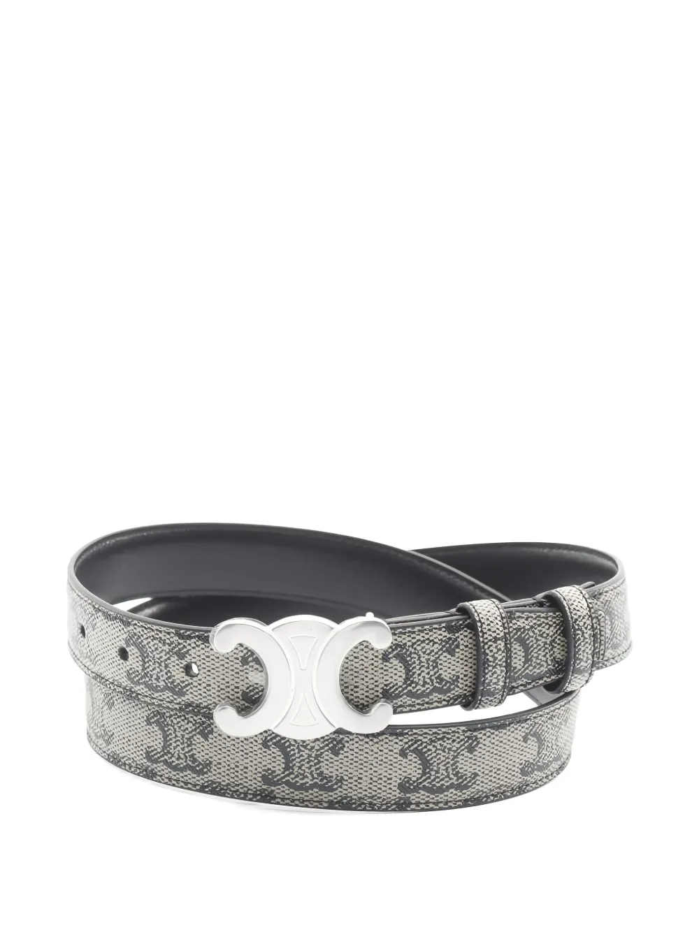 Celine Pre-Owned 2020s medium Triomphe belt (25mm ) | Neutrals | Image 1