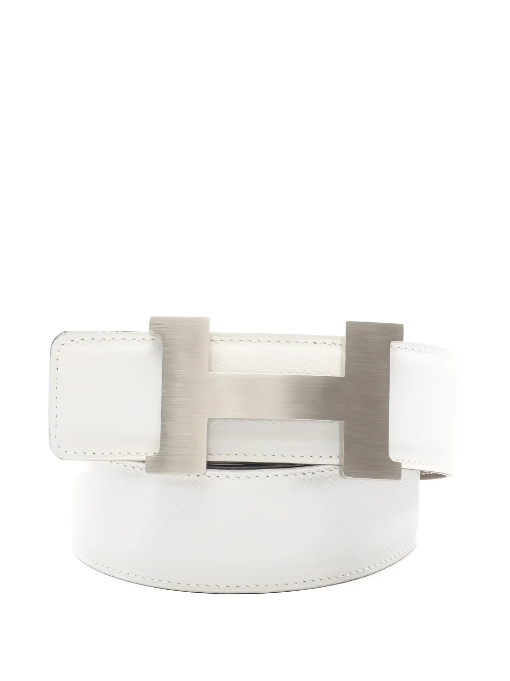 Hermès Pre-Owned 2011 Constance reversible belt | blanco | Image 1