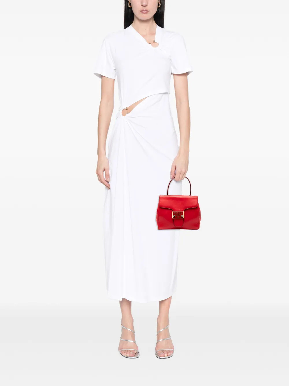 Prada Pre-Owned 2000-2013 Vitello Lux Embleme Top Handle Bag handbag | Pre-Owned | Image 2