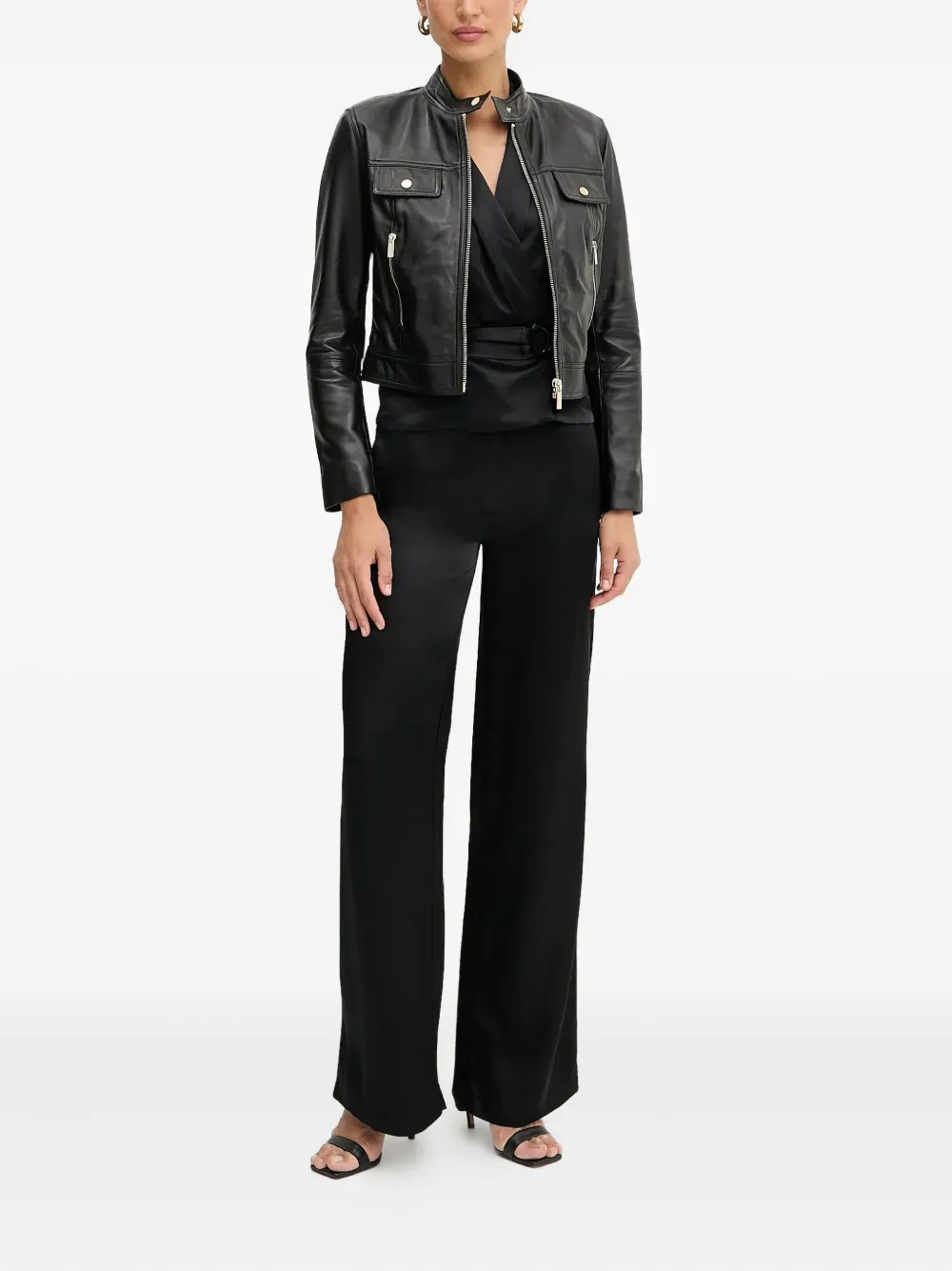 Marciano zip pocket jacket | Leather Jackets | Image 2
