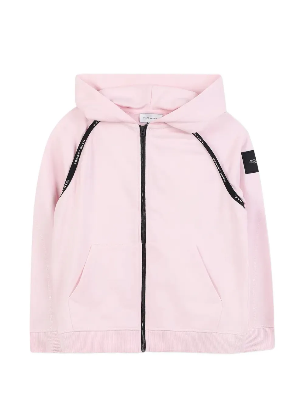 Marc Jacobs Kids zip-up hoodie - Pink