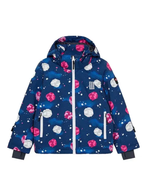 Lego hooded-graphic jacket