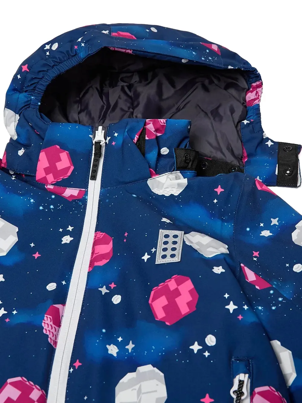  Lego Hooded-graphic Jacket - Blue 