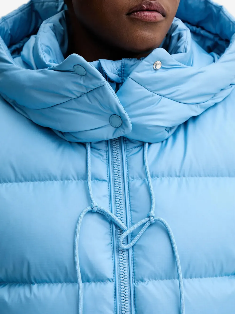 Marc O'Polo Gewatteerd jack met capuchon Blauw