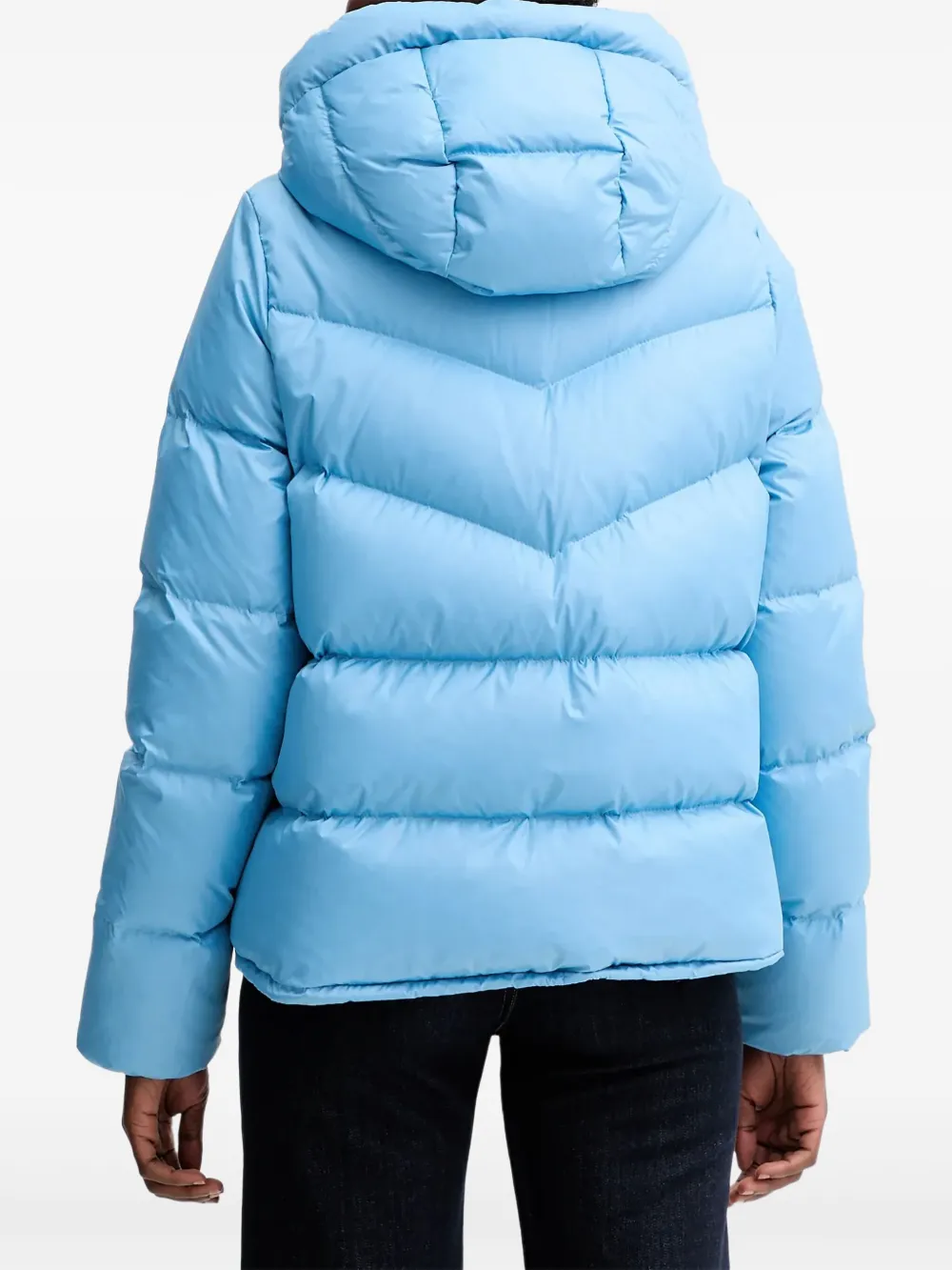 Marc O'Polo Gewatteerd jack met capuchon Blauw