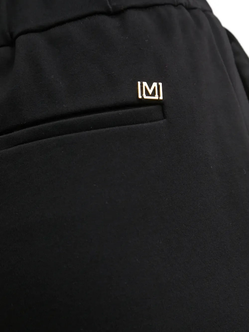 Marciano Metal-logo Trousers In Black