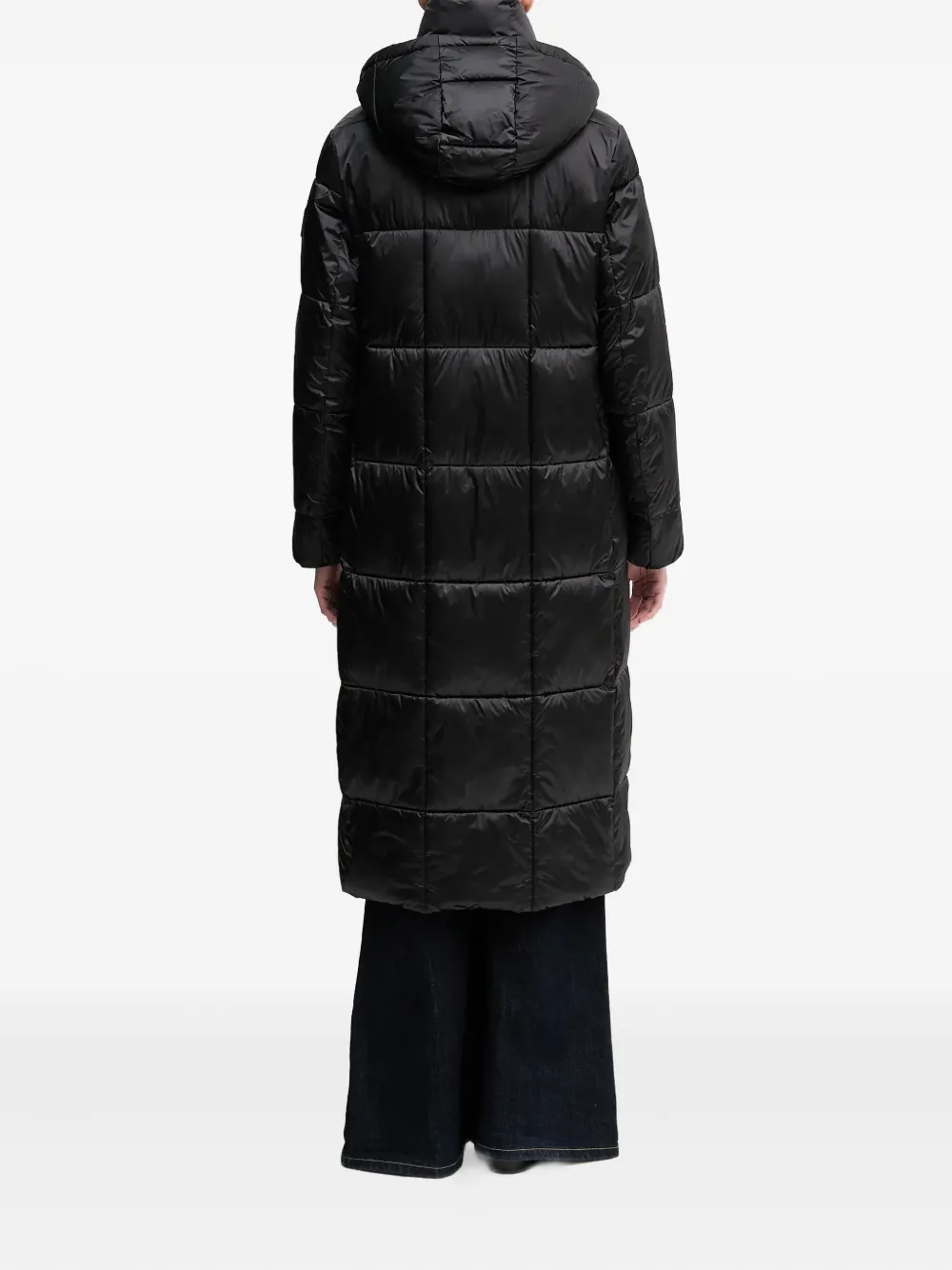 Joop Clarissa Hooded-padded Coat In Black