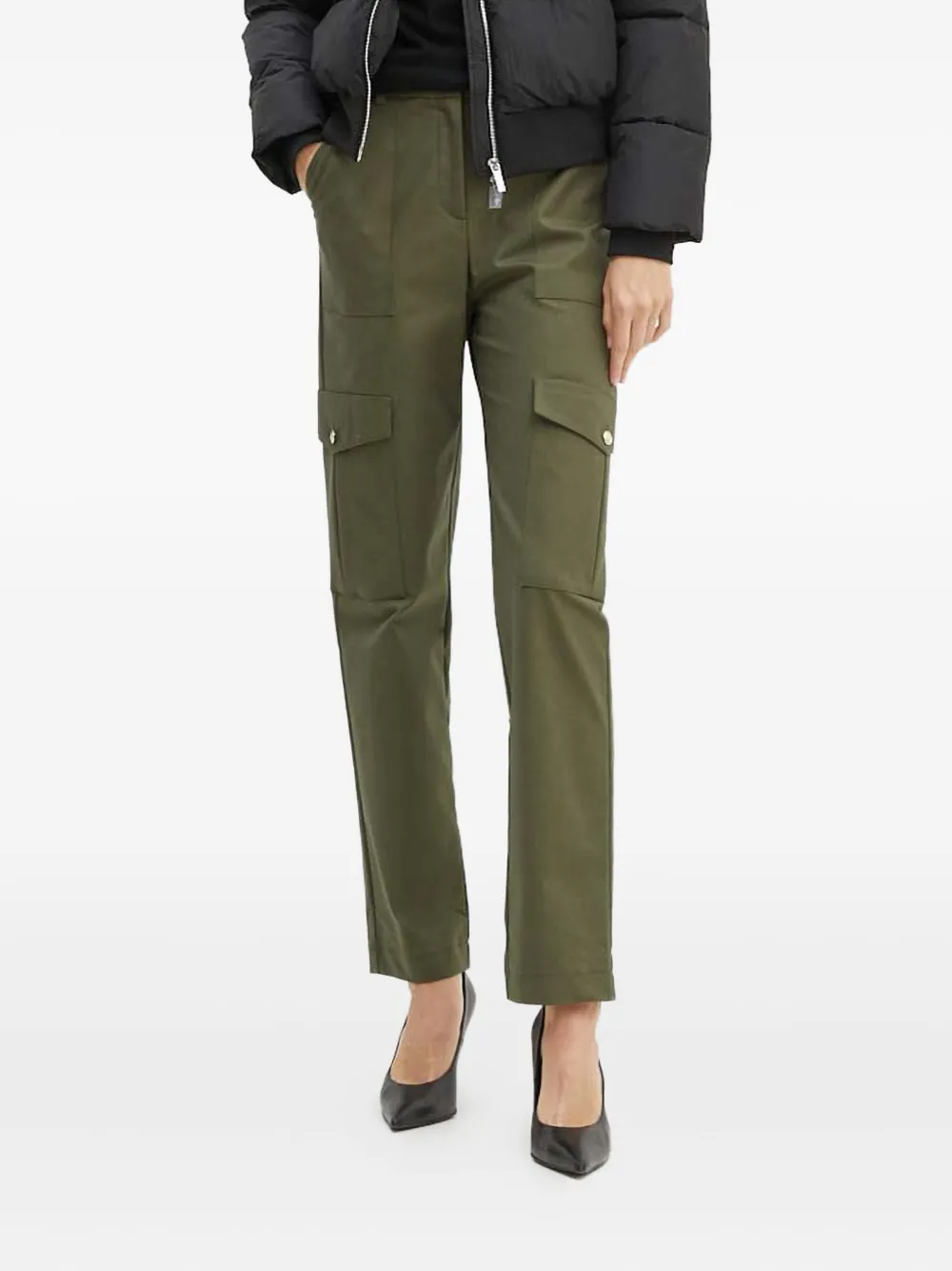 Marciano Flap-pocket Trousers In Green